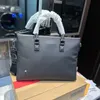 Moda çok yönlü çanta crossbody çanta lüks tasarımcı bilgisayar çantası gerçek cowhide iş çantası haberci çanta dizüstü çantası ataşe vaka belge kılıfı