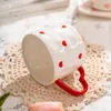 Kubki w stylu na Bliskim Wschodzie kubek do herbaty kreatywne ceramika serca kubki mleczne porcelanowe hurtowe zastawa stołowa 231023