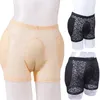 Sous-vêtements Hommes Dentelle Sissy Boxers Cacher Gaff Culotte Shaping Slip Hip Lift Sous-Vêtements Crossdresser Transgenre Lingerie Solide Tronc Érotique