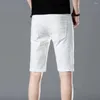 Herren-Shorts, Sommer, lässig, hochwertig, für Herren, solide, Oberbekleidung, atmungsaktiv, kurz