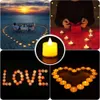 Candles 121Pcs Flameless LED Candle Lights Battery Powered Multicolor Tea For Home Wedding Birthday Party Decoration Lighting 231023