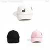 Дизайнерская кепка класса люкс Aloo, спортивный мяч, женская йога, модная кепка, сплошной цвет, встроенная шляпа, солнцезащитная шляпа, очень красивая M4XY