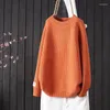 Pulls pour femmes Cachemire Tendance Coréen Crewneck Mode Épais Crochet Tops Jumper Dames Femmes Pull Surdimensionné Pull