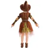 Costume d'Halloween Femme Costume de Cosplay de Créateur Halloween Costume de Cosplay Épouvantail pour Enfants Costume de Jeu de Rôle Costume de Performance pour Fille Costume de Couleur