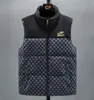 23ss mens vest Patchwork embroidery puffer vest men Thickened warm down cotton designer vest