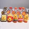 Dekompressionsleksak Bear Keychain Lovers Action Figur PVC Cartoon Bag Doll Pendant Toys Gift