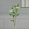 Hot Selling Fashion Trends Artificial Dew Lotus Single Branch Silk Lotus Flowers Wedding Home Arrangements Decorative Flowers