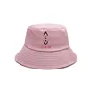 Berets Cuir Eimer Hats Outdoor Cotton Panama Hut Sommer coole Sonnenkappen Bob MZ-562