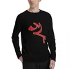 Polo da uomo EddsWorld T-shirt a maniche lunghe Red Army Anime Taglie forti Magliette oversize da uomo