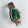 U1 Orologio da donna di lusso di alta qualità AAA con quadrante serpentino, cassa in acciaio inossidabile, movimento al quarzo giapponese, fibbia ad arco, bracciale in zaffiro, orologi svizzeri Montre 447