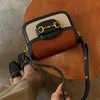 Axelväskor Nya kvinnors autentiska ledare väska för crossbody väska och väskor för kvinnor 2023 designer lyxiga sadel bagsstylishdesignerväskor