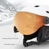 Fahrradhelme Professioneller Skihelm für Erwachsene 16 Belüftungsöffnungen Hochwertiges Skifahren Ultraleichtes Skateboard Snowboard mit Schutzbrille 231023