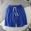 Mäns shorts simningstammar män sommarbrches brädet casual svart vit boardshorts homme klassisk klädstrand kort