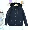 Moose Knuckle Puffer Designer Jas Hoge kwaliteit Dames Man Mooseknuckle Jas Heren Winterjassen Jassen Bontjas Moose Canada Donsjack voor Mannen Parka's B2OU