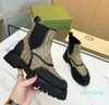 Desert Leather Winter Martin Shoes Rubber Sole Sneakers With Original Box 35-45