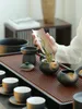 Ensembles de thé service à thé esthétique de voyage théière cadeau en céramique chinois Portable Filizanki Do Kawy Zestaw cérémonie