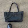 Sacos da noite MBTI Crocodilo Impressão Preto Mulheres Bolsa de Ombro Grande Capacidade Pu Couro Avançado Tote Estético Original Feminino Bolsa