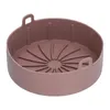 Pot en Silicone réutilisable à Double chaudière, panier de friteuse électrique de remplacement, plateau de cuisson de cuisine, ustensiles 19CM