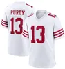 Ricky Pearsall Brock Purdy George Kittle Football Jerseys Christian McCaffrey Warner Nick Bosa Deebo Samuel Rice Montana Hufanga Aiyuk Young Ricky Pearsall