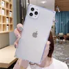 Clear Square Phone Cases Transparent Flexible Back Cover Anti -Fall Protector for iPhone 15 15pro 15plus 15 pro max 14 13 12 11 XR 7 8