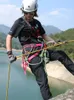 Harnais d'escalade Xinda extérieur enfants demi-corps harnais de sécurité escalade ceinture de Protection adulte demi harnais équipement d'alpinisme 231021