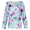 Etnische kleding Dames bloemenprintblouses Vrouwelijke zomer Dunne blouse Shirt Geschikt voor vrienden verzamelen Slijtage NIN668