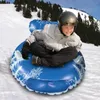 Snowboards Skis Snow Tubes For Sledding Kids 47 Inch Inflatable Winter Toys For Outdoor Fun Winter Toys For Outdoor Two Handles For Outdoors 231021