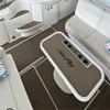 2001 sea ray sundancer 460 plataforma de natação cockpit almofada barco eva piso de teca auto apoio ahesive seadek gatorstep estilo piso