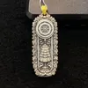 Ожерелья с подвеской SR Тибет Небесная бусина Закирам Бог богатства с точным дизайном одного глаза