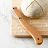 Инструменты для выпечки, оптовая продажа, практичная деревянная ручка, дуговой нож для резки хлеба, европейский стиль, кухонный вспомогательный инструмент