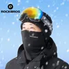 Skibrille ROCKBROS Skibrille für Erwachsene und Kinder, zum Skifahren, Snowboarden, Brillen, Anti-Fog-Ski, winddicht, verstellbar, Schneebrille, 231023