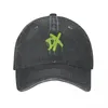 Boll caps dx spray färg grafisk baseball cap uv skydd solhatt | -f- | Anime streetwear mens kvinnor