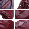 Sacos de noite ombro para mulheres bolsa de couro de água macia mensageiro crossbody saco europeu estilo americano vintage retro tote 231023