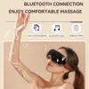 Eye Massager Magnetische Therapie Bluetooth Acupunctuurpunt Massage Verlichten Vermoeidheid Donkere Kringen Zorg Muziek Instrument 231023