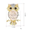 Broches Broches En Gros Femmes Rêve Hibou Cristal Oeil Pierre Broche Broche Halloween Costume Bijoux Accessoires Femmes Animal Drop Livrer Dhiol