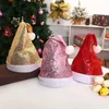 Dia Chapéu de Natal Decoração do Dia Chapéu de Pelúcia Chapéu de Papai Noel para Adultos e Crianças