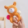 Dog Apparel Cute Cartoon Animal Plush Doll Bite Resistant Cat Sounder Toy Pet Supply