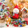 Julekorationer 3612pcs Mini Christmas Ornament Handwork Presentlåda Xmas Tree Accessories Year Party Decor Candy Present Boxes Pendant Navidad 231023