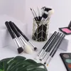 Narzędzia do makijażu Beili Profesjonalne 2225PCS Zestaw Naturalne kozie włosy proszek podkład do cienia do powiek makijażu pinceaux de maquillage 231023