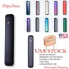 USA Stock tomt 1,0 ml penna 280mAh Uppladdningsbar batterit tjock oljetank Inget Täppning Inget brinnande 50st/fall Anpassa tillgänglig kvalitet utlovad d9