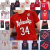 BENUTZERDEFINIERTE BENUTZERDEFINIERTE Basketballtrikots Benutzerdefinierte NCAA Nebraska Cornhuskers College-Basketballtrikot Quaran Mcpherson Oleg Kojenets Keisei Tominaga T