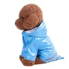 Hondenkleding Zomer Buiten Puppy Huisdier Regenjas S-XL Hoody Waterdichte jassen PU Regenjas voor honden Katten Kleding Kleding Groothandel 231023