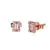 Brincos CKK Prata 925 Jóias Rose Studs Luminosos para Mulheres Presente de Aniversário Brinco Original Esterlino