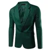 Costumes pour hommes Luxury Casual Robe Suit Button Butt Slim Fit Élégant Veste Élégant M manteaux de poche