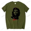 Męskie koszulki męskie bawełniana koszula letnia marka Tshirt Che guevara krótkie fitness T-shirt Camisetas Swag Moleton Tee-shirt