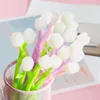 50st Creative Gel Penns Sun Flower Color Changing Pen Silicone Ballpoint Ink Writing Tool School Stationery