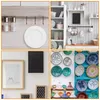 Decorative Plates Adhesive Wall Plate Holder Picture Frame Hook Holders Hooks Display Hangers Hanging Decor