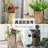 Vases Wooden Vase Decoration Living Room Flower Arrangement Coffee Table Hallway TV Cabinet Home Nordic Creative