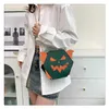 Halloween Gift Funny Devil Pumpkin Bag Cute Osobowość Creative Crossbody Nowe ramię seniorskie dla kobiet 220923