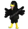 2024 Hot Sales Cute Black Bird Mascot Costume Carnival performance apparel Christmas Party Outfit dress
